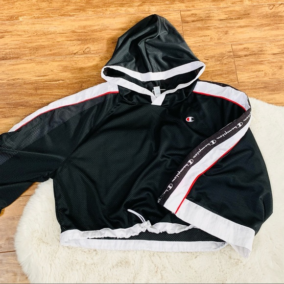 ๐ CHAMPION MESH ZIPPER DRAWSTRING LOGO SMALL C - Picture 3 of 9